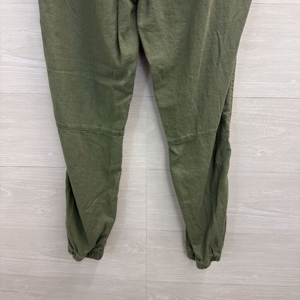 Social Standard Green Pull On Jogger Pants Small