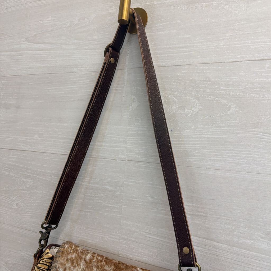 Myra Bag Brown Hand Tooled Kakarot Purse
