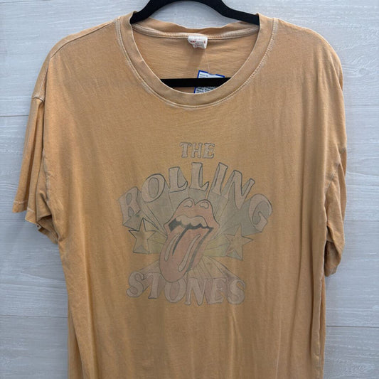 American Eagle Orange The Rolling Stones Short Sleeve Graphic Tee XS/S