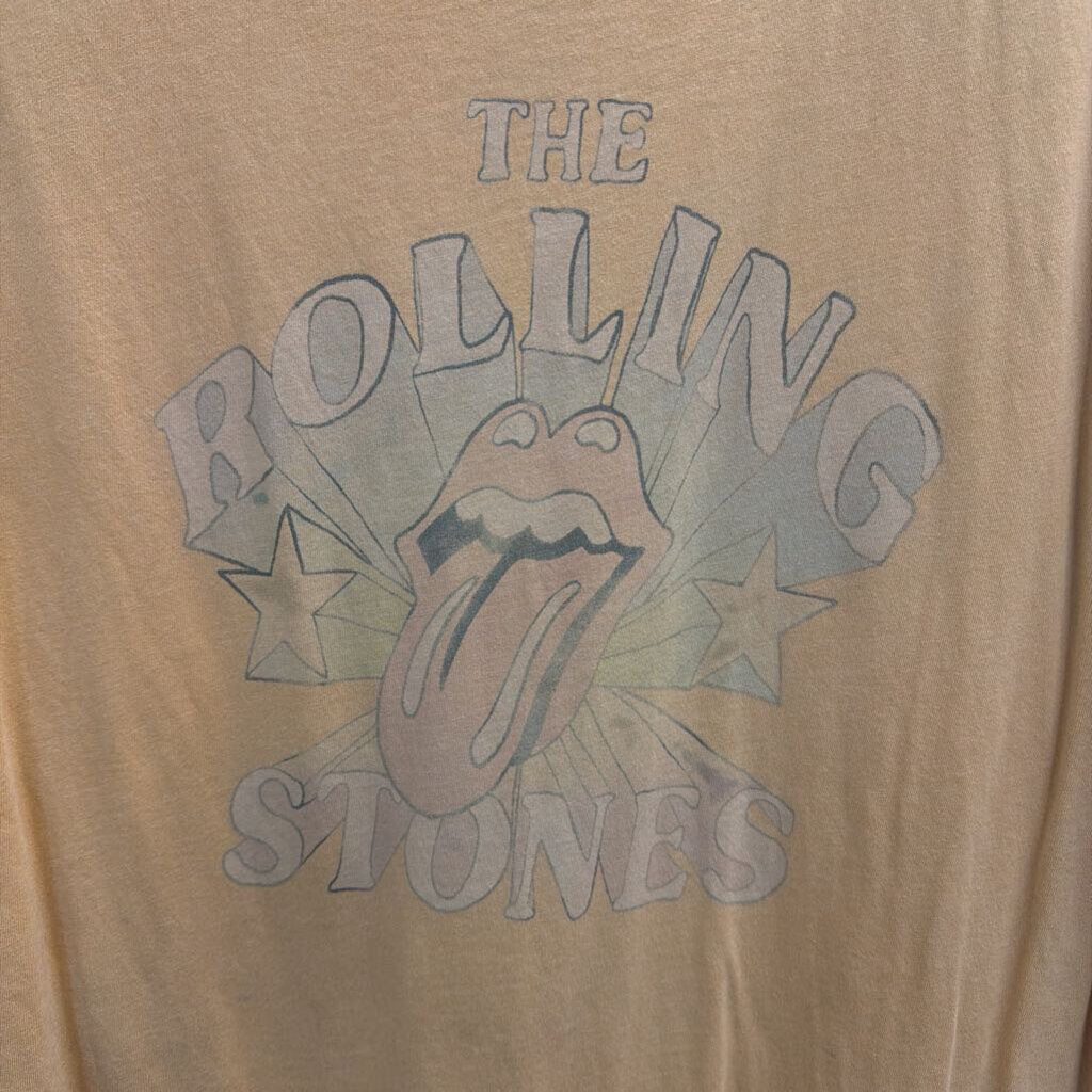 American Eagle Orange The Rolling Stones Short Sleeve Graphic Tee XS/S