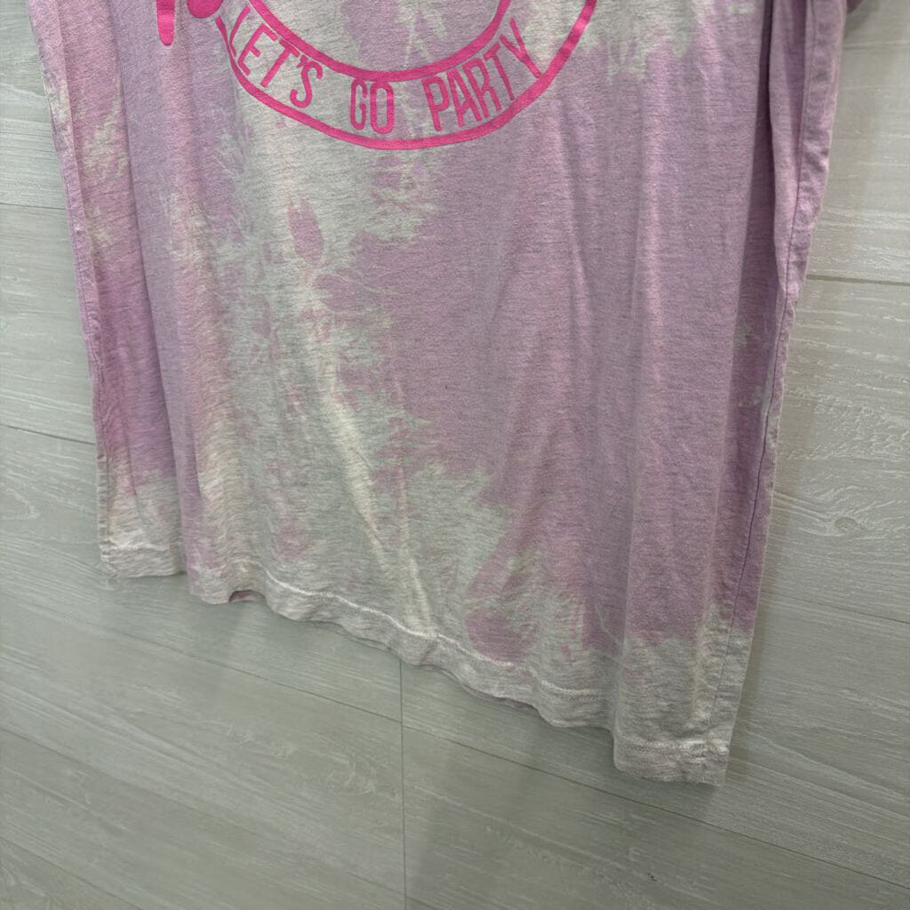 Canvas Purple/ Grey Barbie Short Sleeve Graphic Tee Large