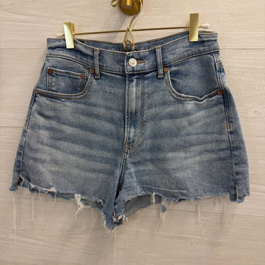 American Eagle Light Wash Cutoff Denim Shorts 6