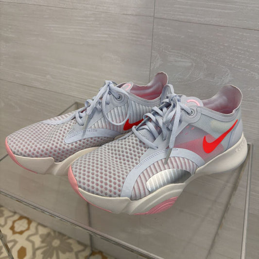 Nike Blue/ Pink SuperRep Go Sneakers 8.5