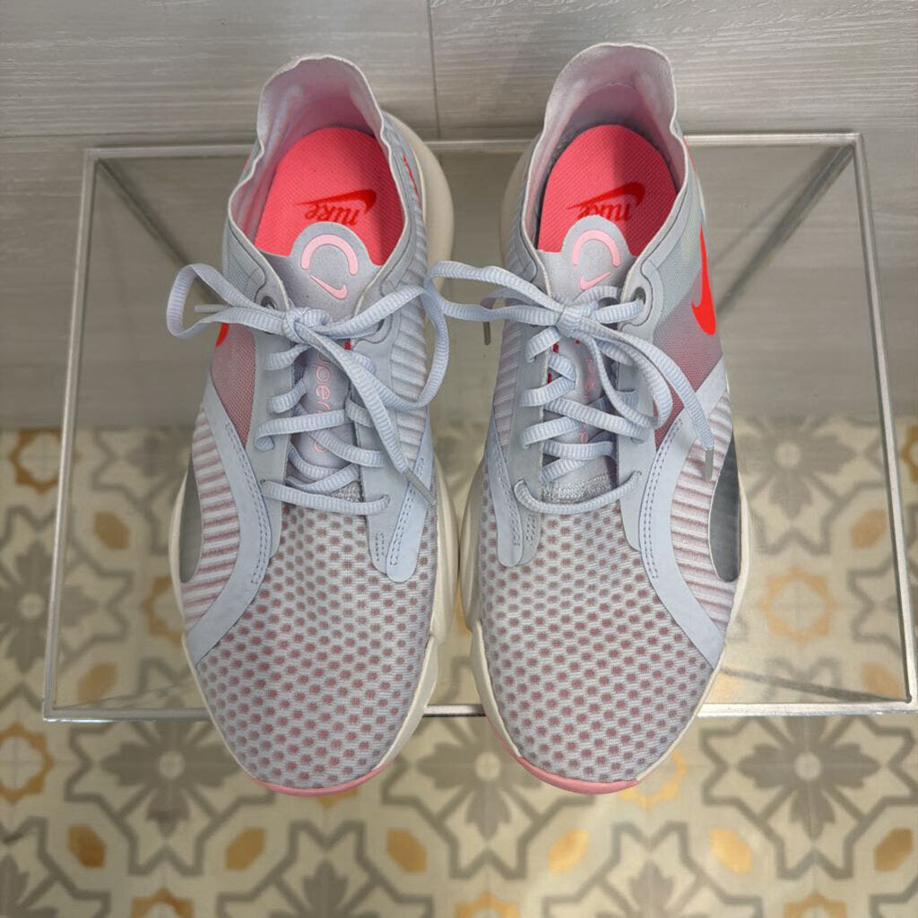 Nike Blue/ Pink SuperRep Go Sneakers 8.5