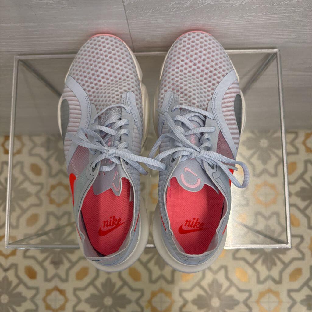 Nike Blue/ Pink SuperRep Go Sneakers 8.5