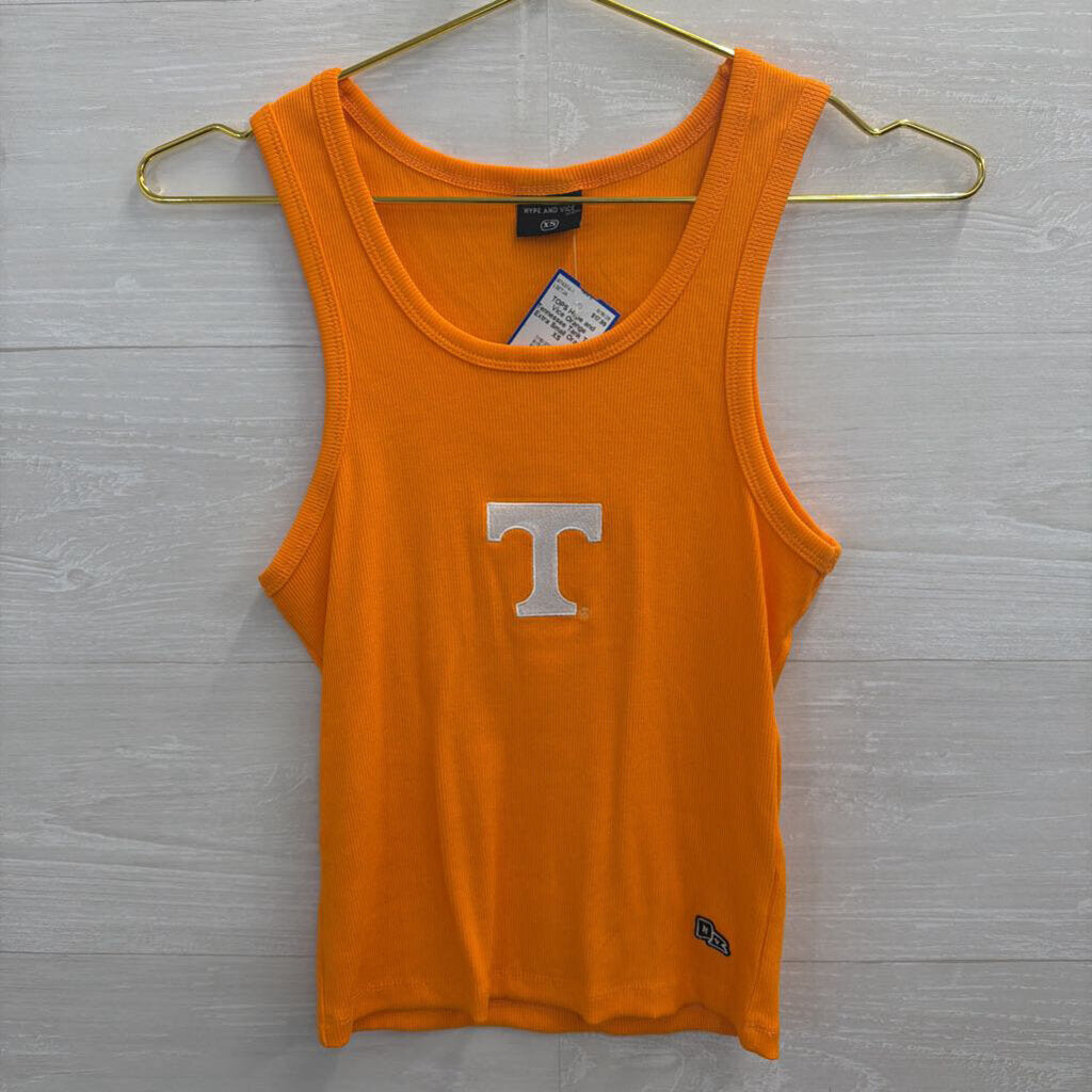 Orange Tennessee Tank Top Extra Small