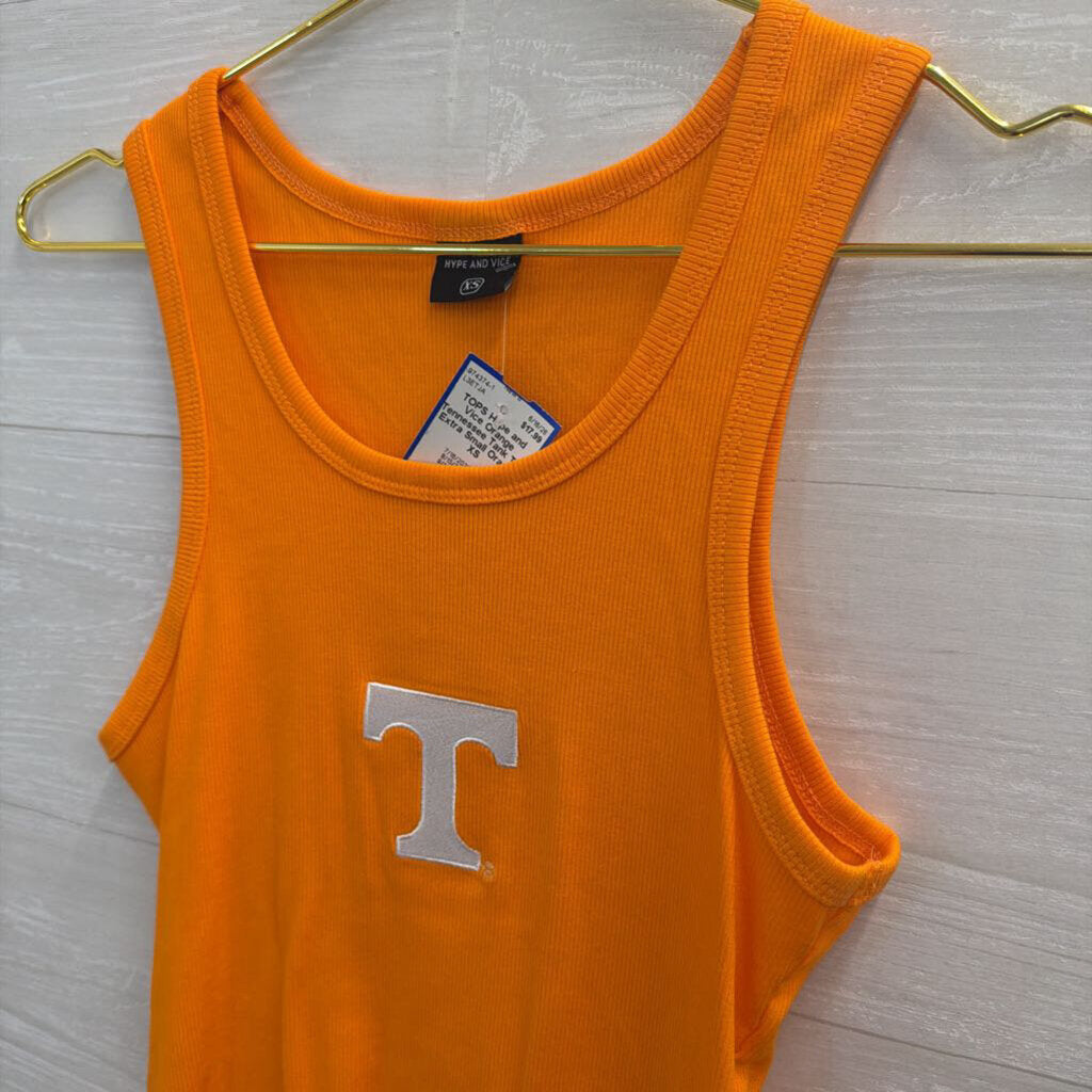 Orange Tennessee Tank Top Extra Small