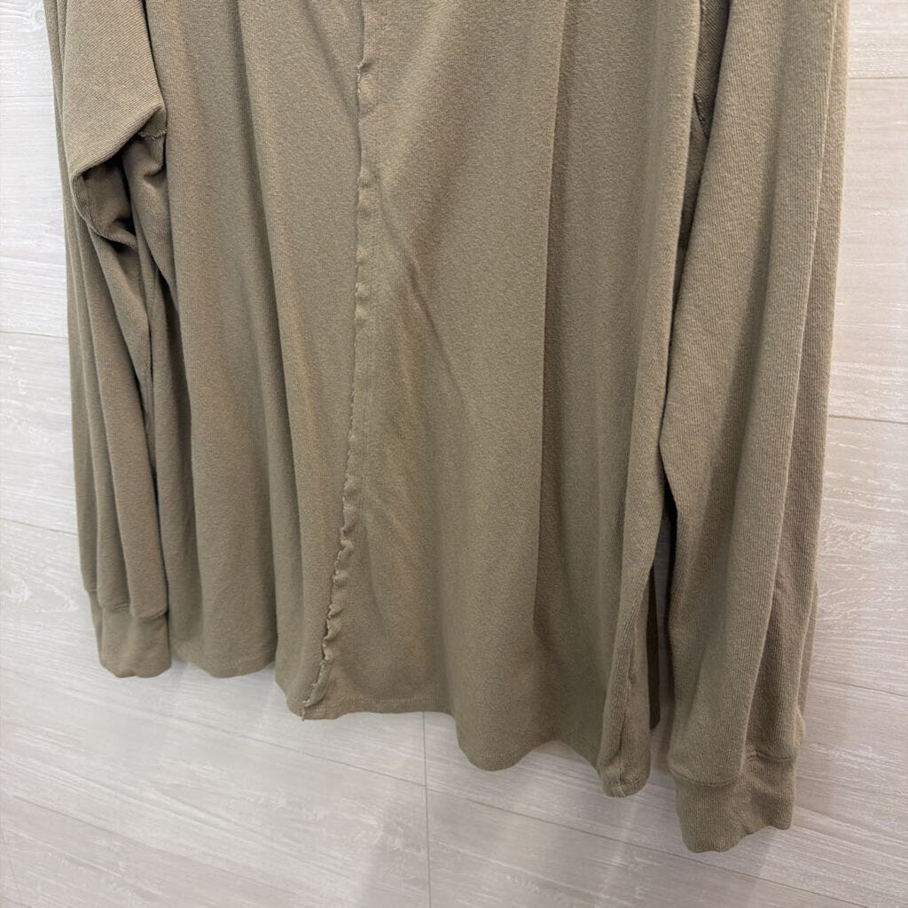 BKE Grey Long Sleeve Top Extra Large