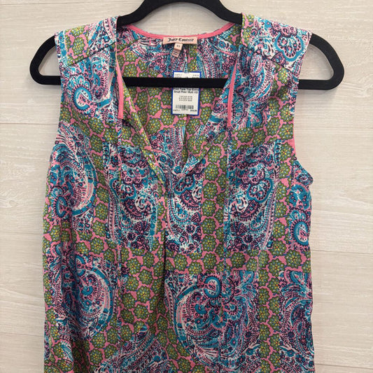 Juicy Couture Pink/ Multi Print Tank Top Extra Small