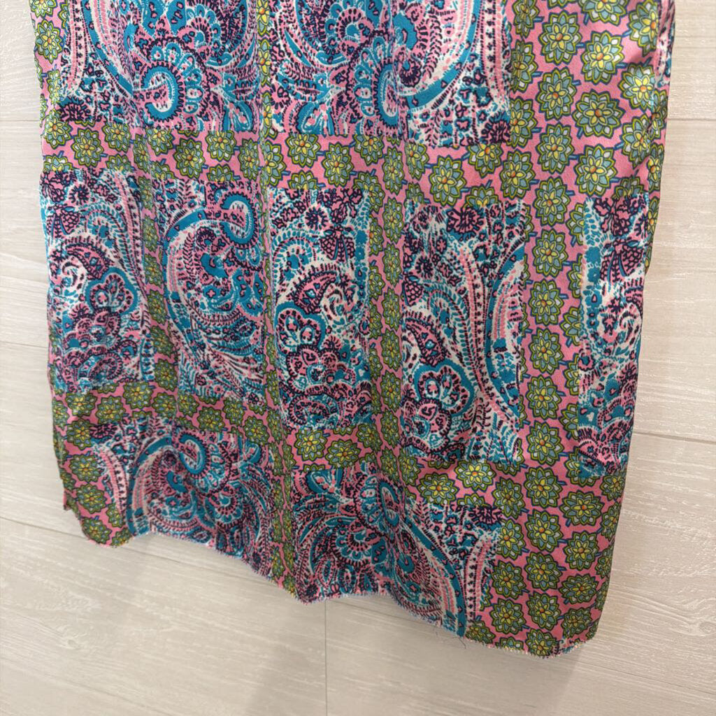 Juicy Couture Pink/ Multi Print Tank Top Extra Small