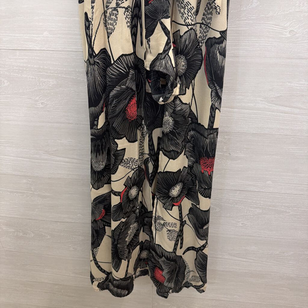 Band of Gypsies White/ Multi Print Romper Dress Extra Small