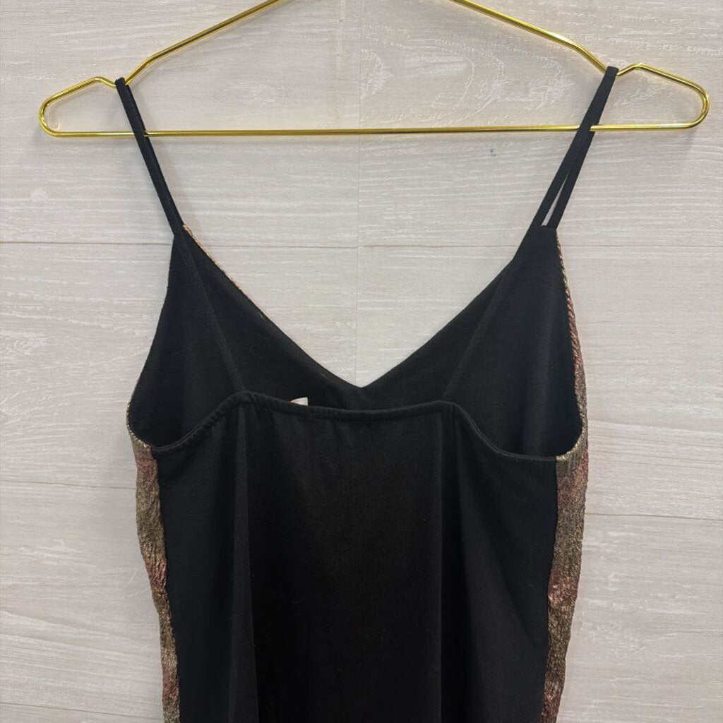 Kimchi Blue Metallic Stripe Tank Top Extra Small
