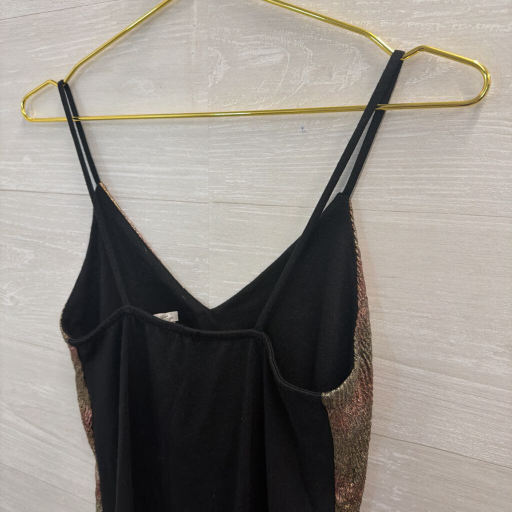 Kimchi Blue Metallic Stripe Tank Top Extra Small