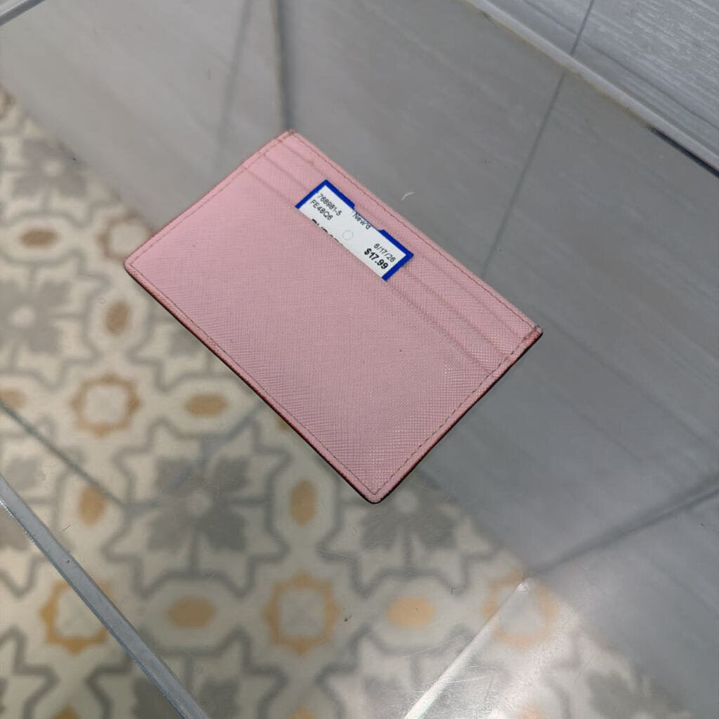 Kate Spade Pink Glitter Dot Haven Lane Graham Card Case