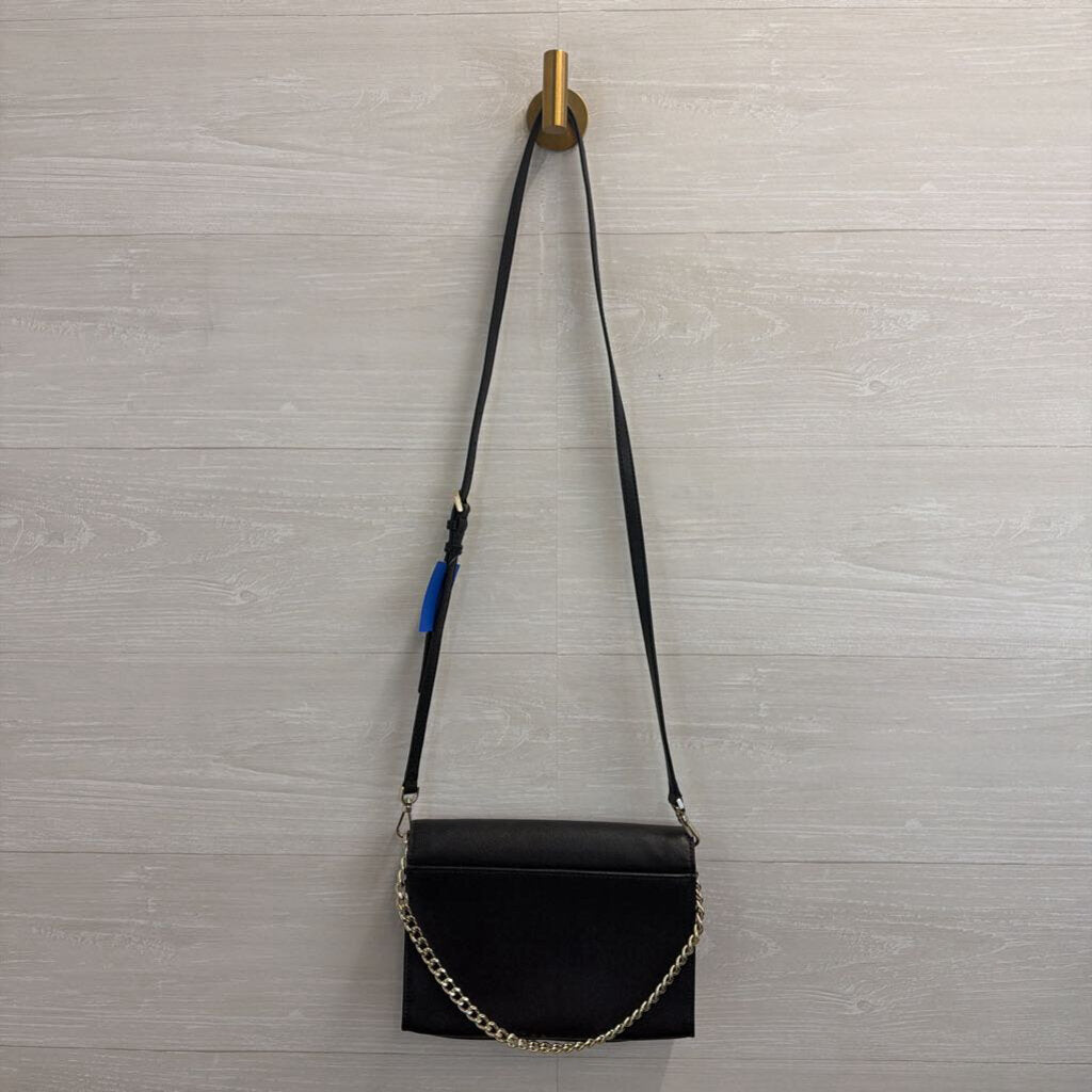 Kate Spade Black Flap Closure Crossbody Purse
