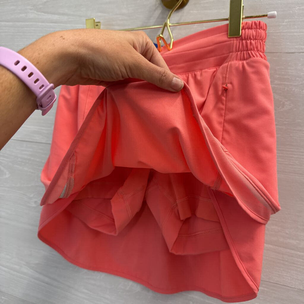 Lululemon Coral Skirt (Skort) with Shorts 6