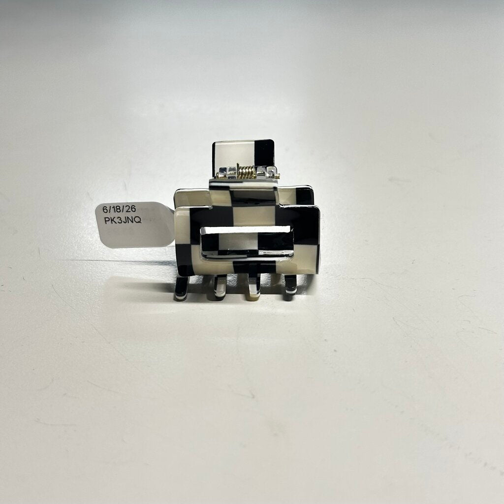 Black and White Small Claw Clip