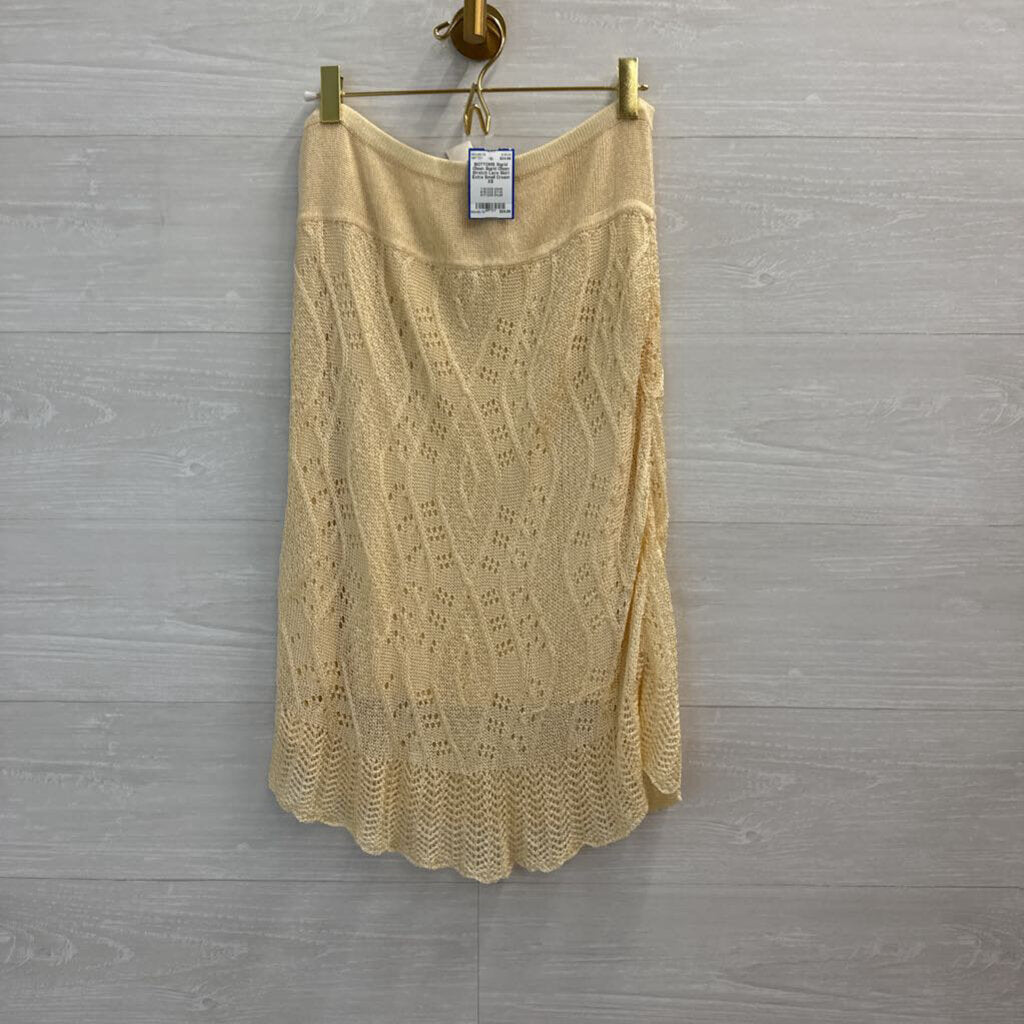 Sigrid Olsen Stretch Lace Skirt Extra Small