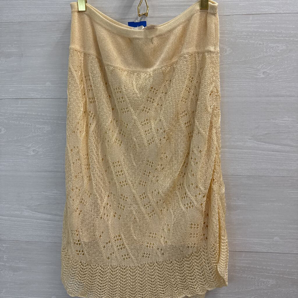 Sigrid Olsen Stretch Lace Skirt Extra Small