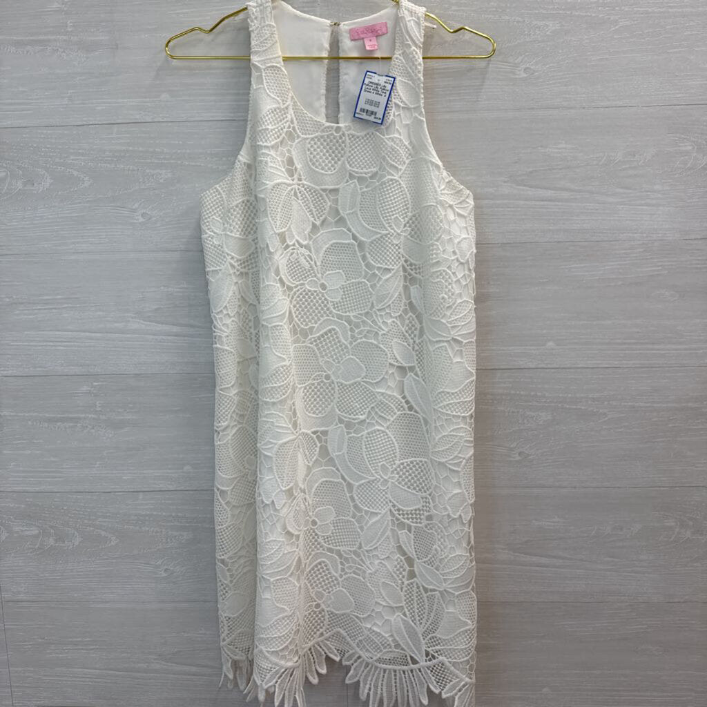 Lilly Pulitzer Lace White Tank Dress 4