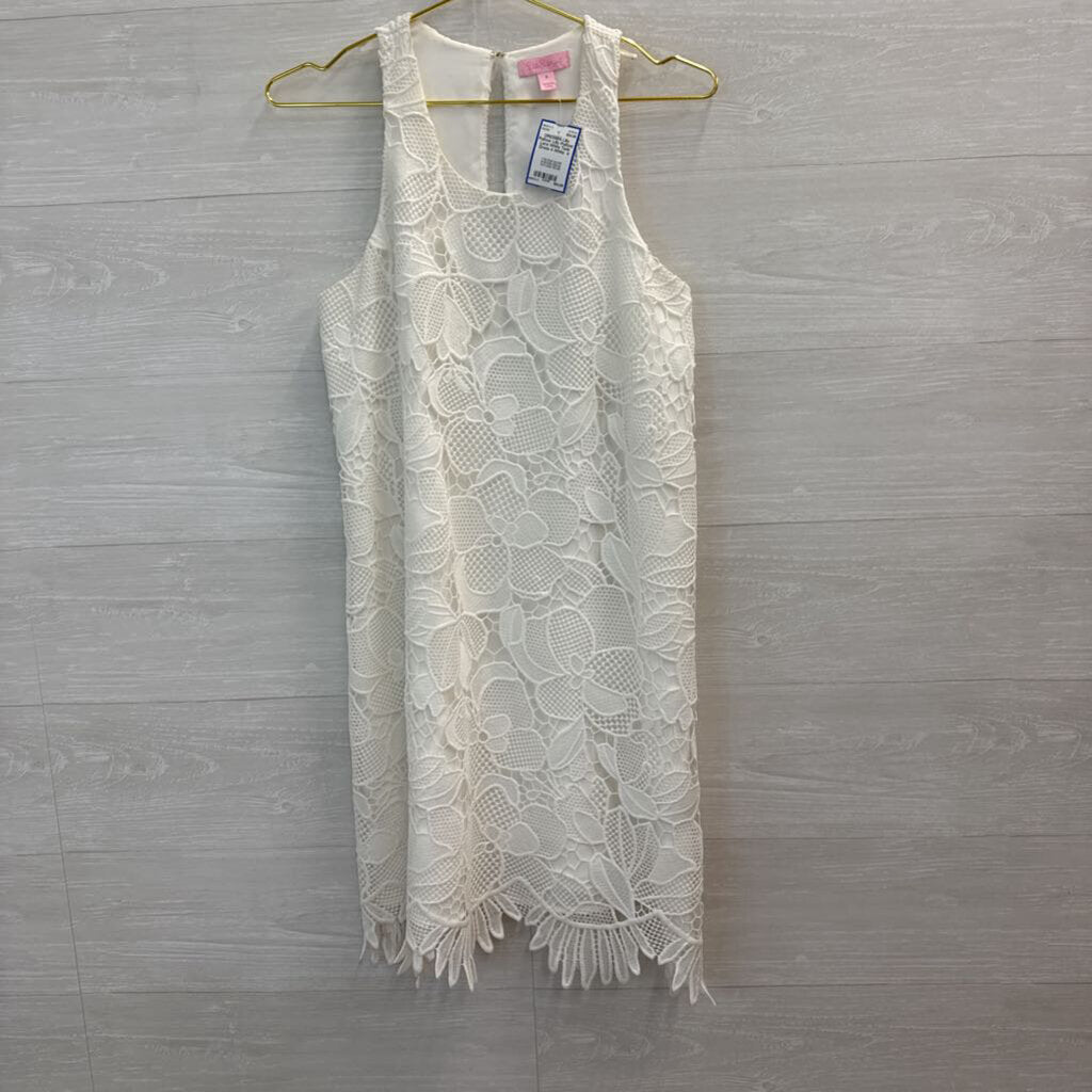 Lilly Pulitzer Lace White Tank Dress 4
