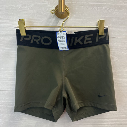 Nike Pro Green Spandex Shorts Small