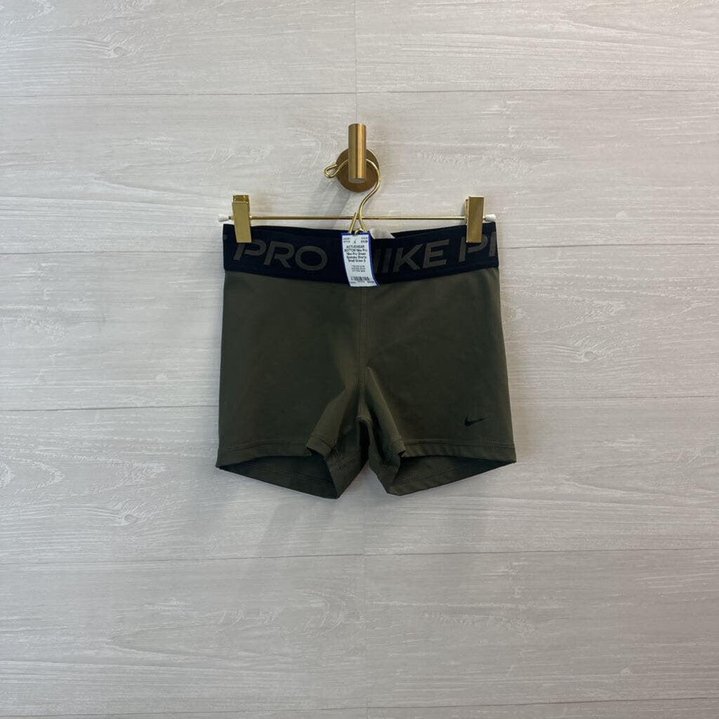 Nike Pro Green Spandex Shorts Small