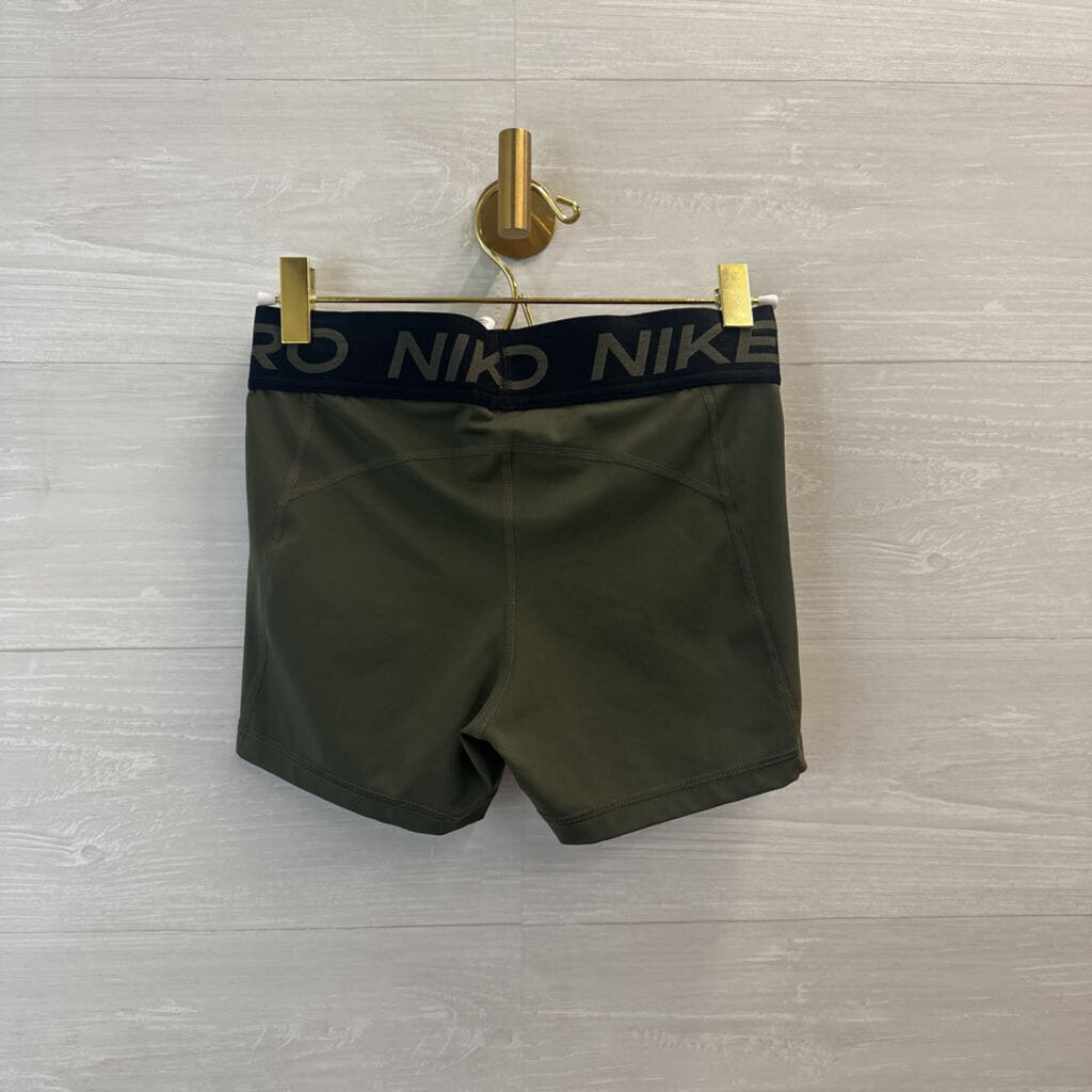 Nike Pro Green Spandex Shorts Small
