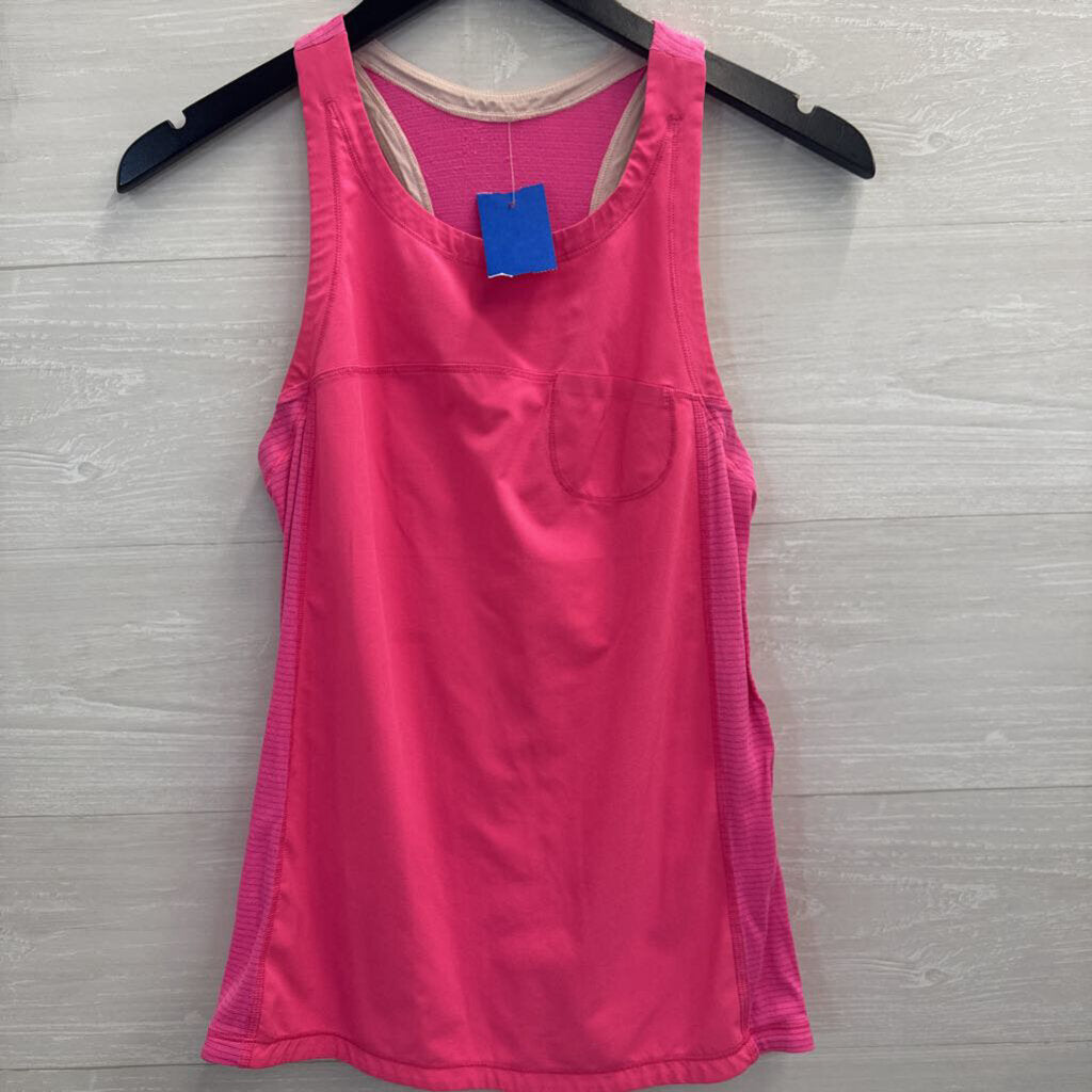 Lululemon Hot Pink Tank With Pocket Medium