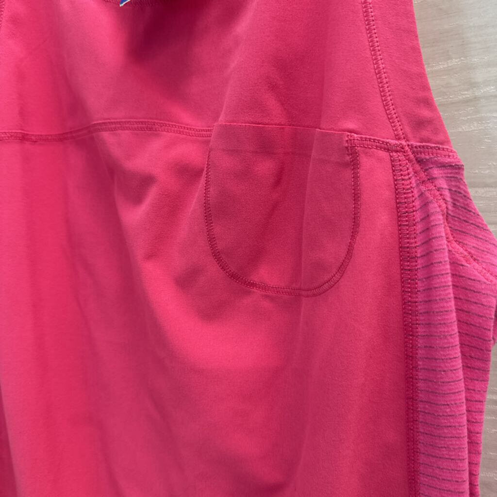 Lululemon Hot Pink Tank With Pocket Medium