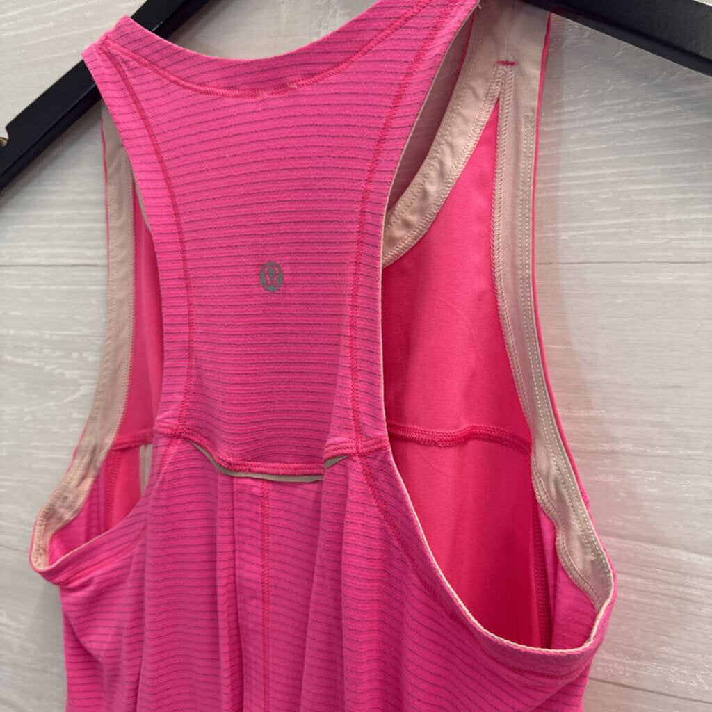 Lululemon Hot Pink Tank With Pocket Medium