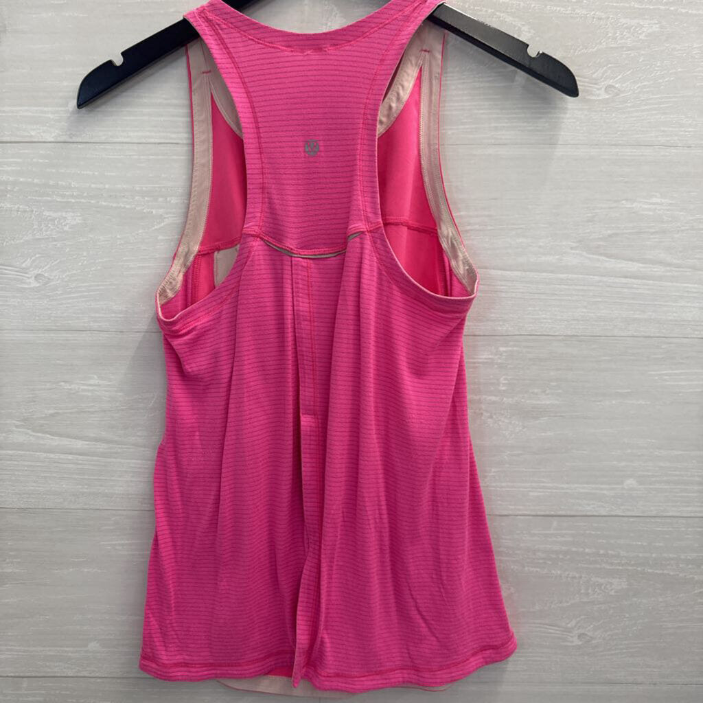 Lululemon Hot Pink Tank With Pocket Medium