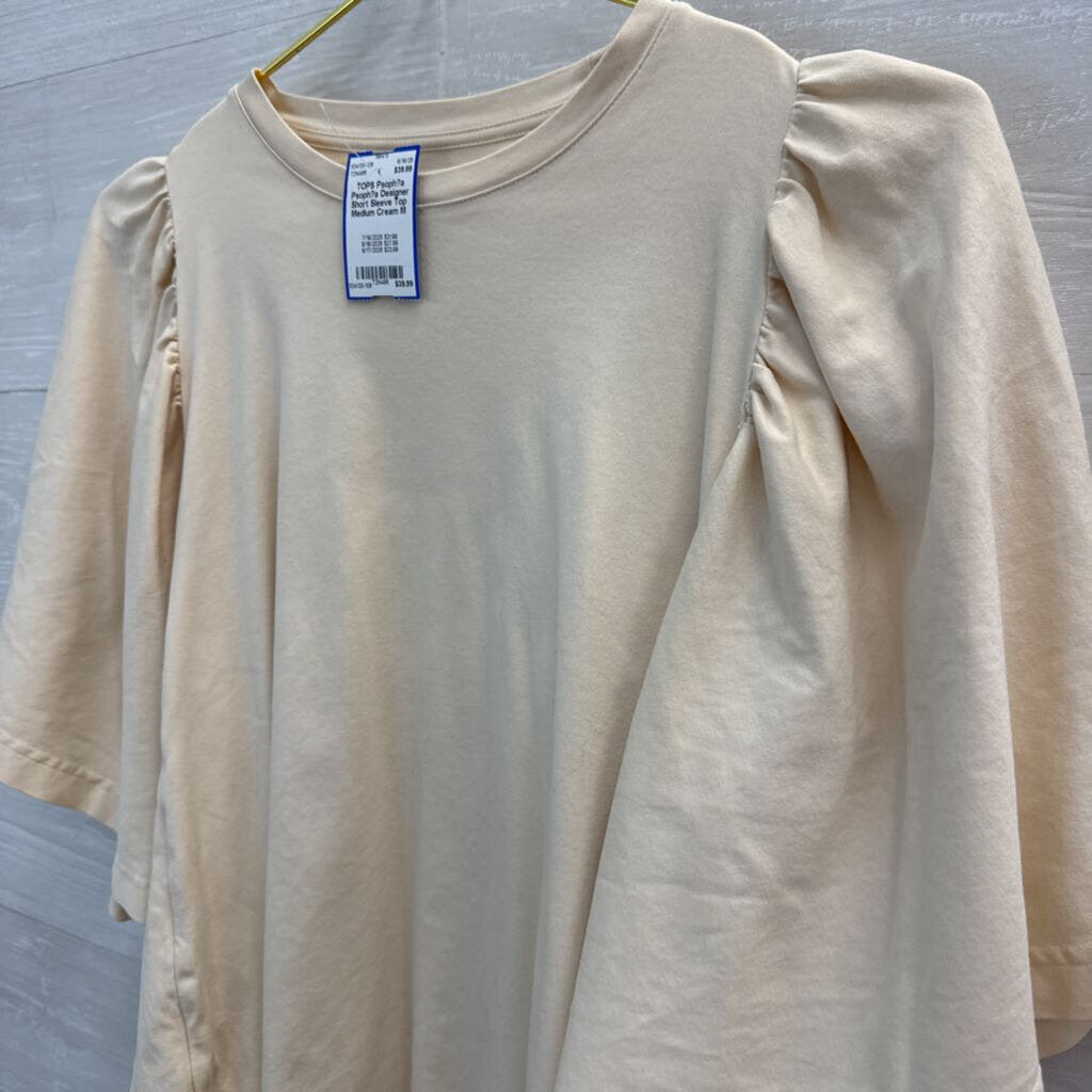 Psophía Designer Short Sleeve Top Medium