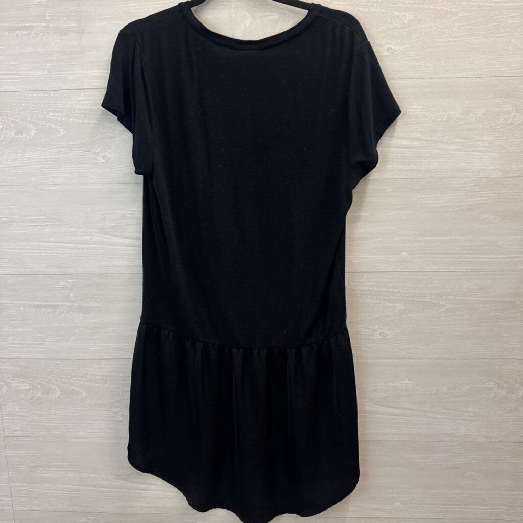 Anthropologie Short Sleeve Drop Waist Dress Small