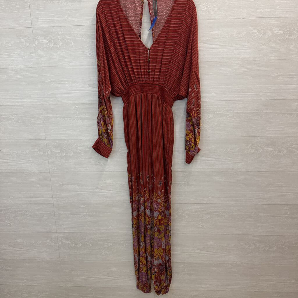 Anthropologie Breezy Open-Back Jumpsuit Medium