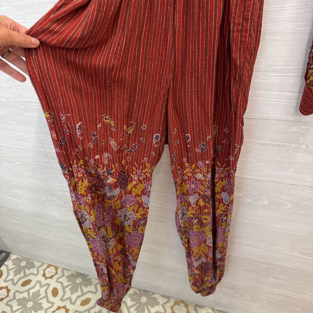 Anthropologie Breezy Open-Back Jumpsuit Medium