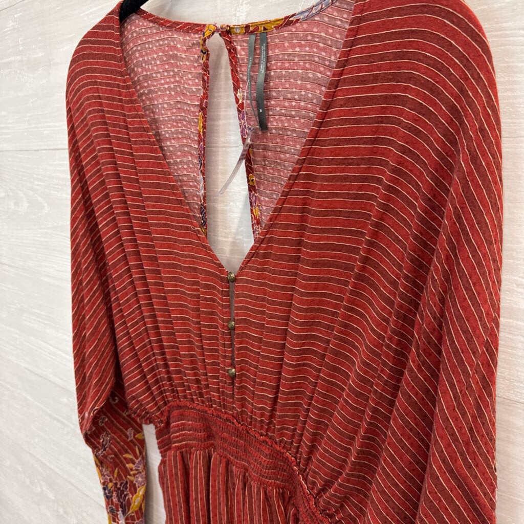 Anthropologie Breezy Open-Back Jumpsuit Medium
