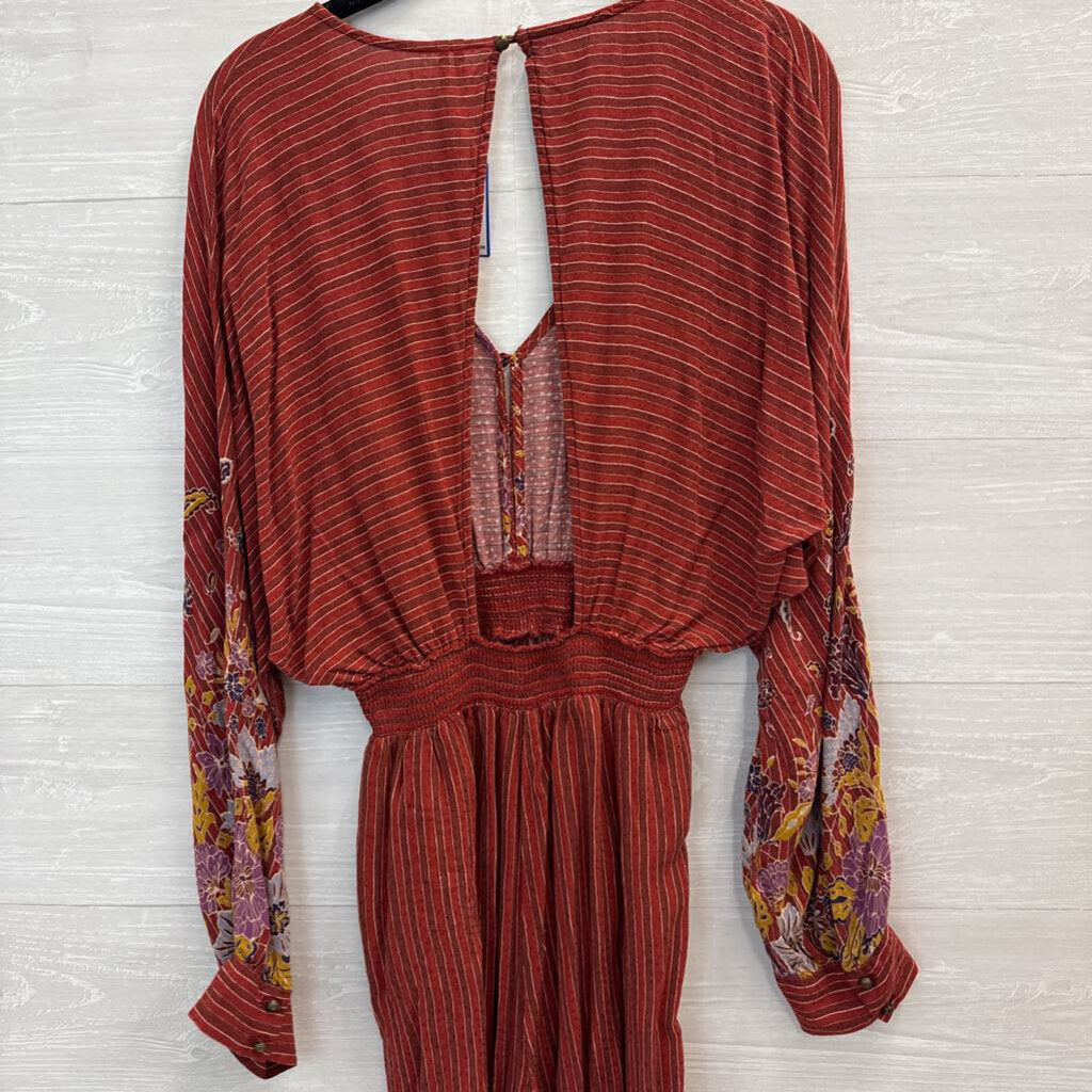 Anthropologie Breezy Open-Back Jumpsuit Medium