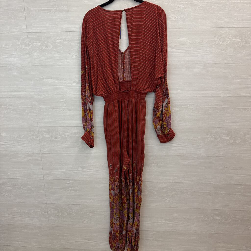 Anthropologie Breezy Open-Back Jumpsuit Medium