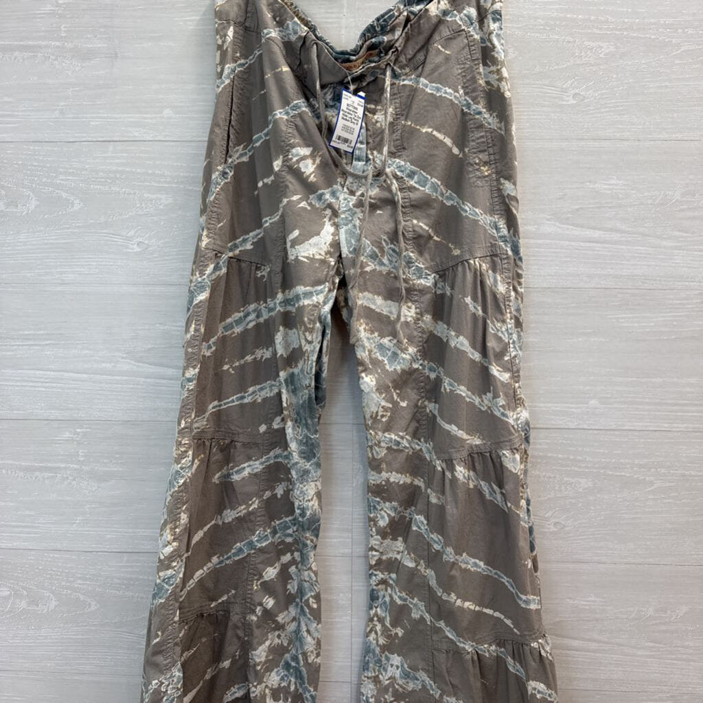 Wearables Tie Dye Wide Leg Pants Medium