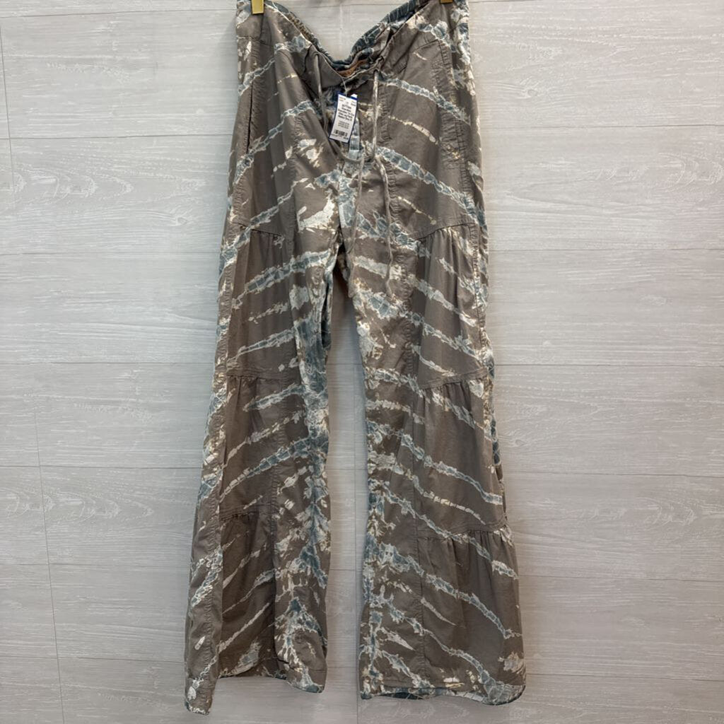 Wearables Tie Dye Wide Leg Pants Medium