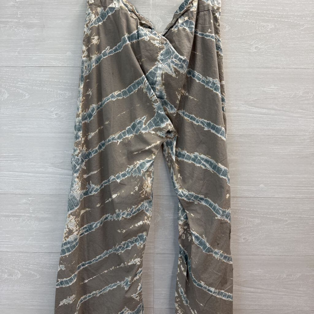Wearables Tie Dye Wide Leg Pants Medium