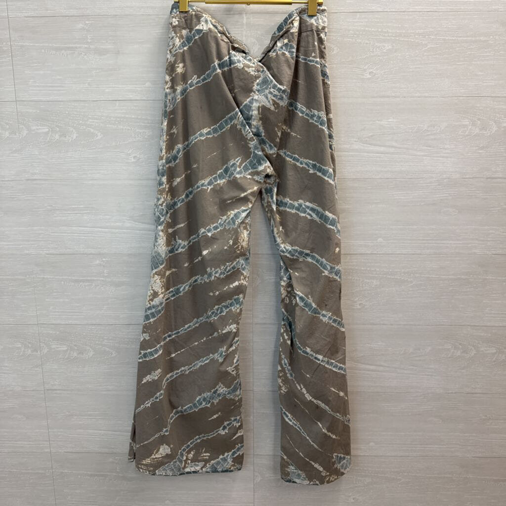 Wearables Tie Dye Wide Leg Pants Medium