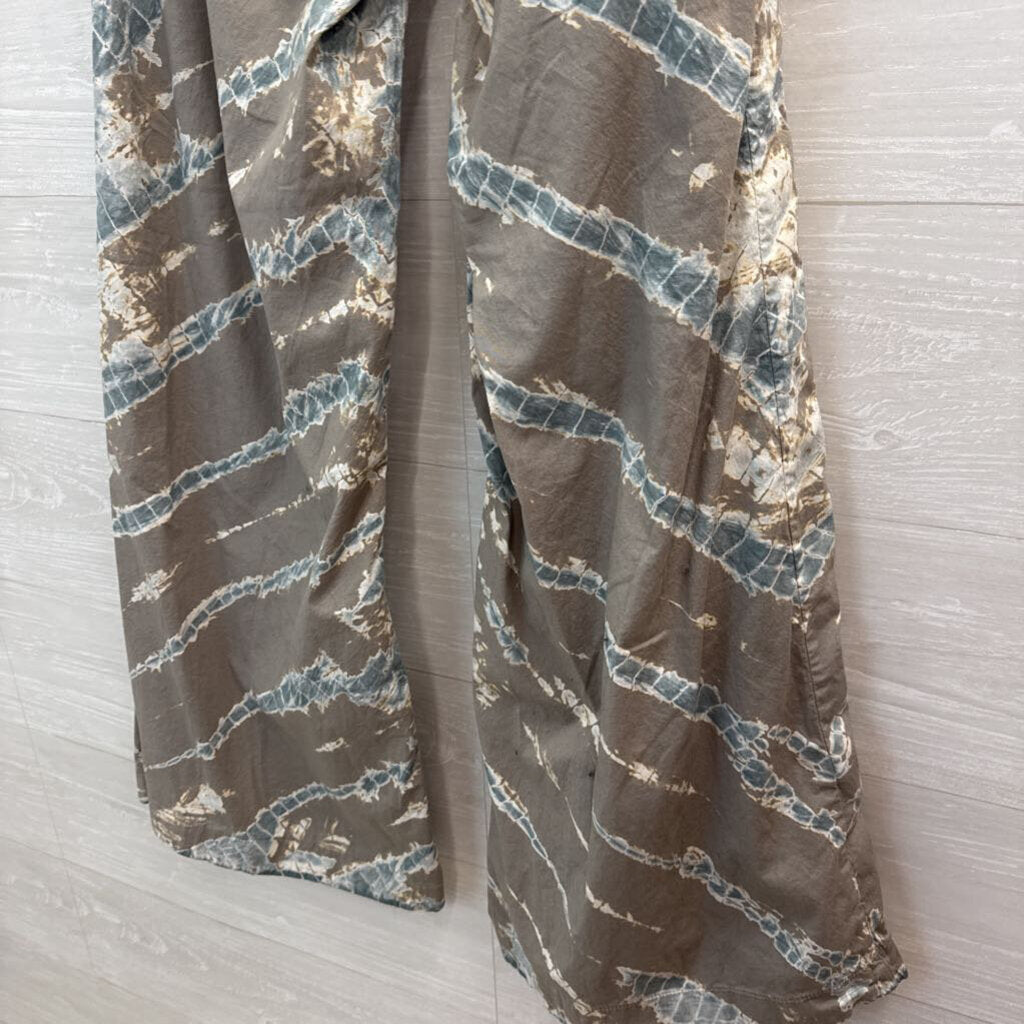 Wearables Tie Dye Wide Leg Pants Medium