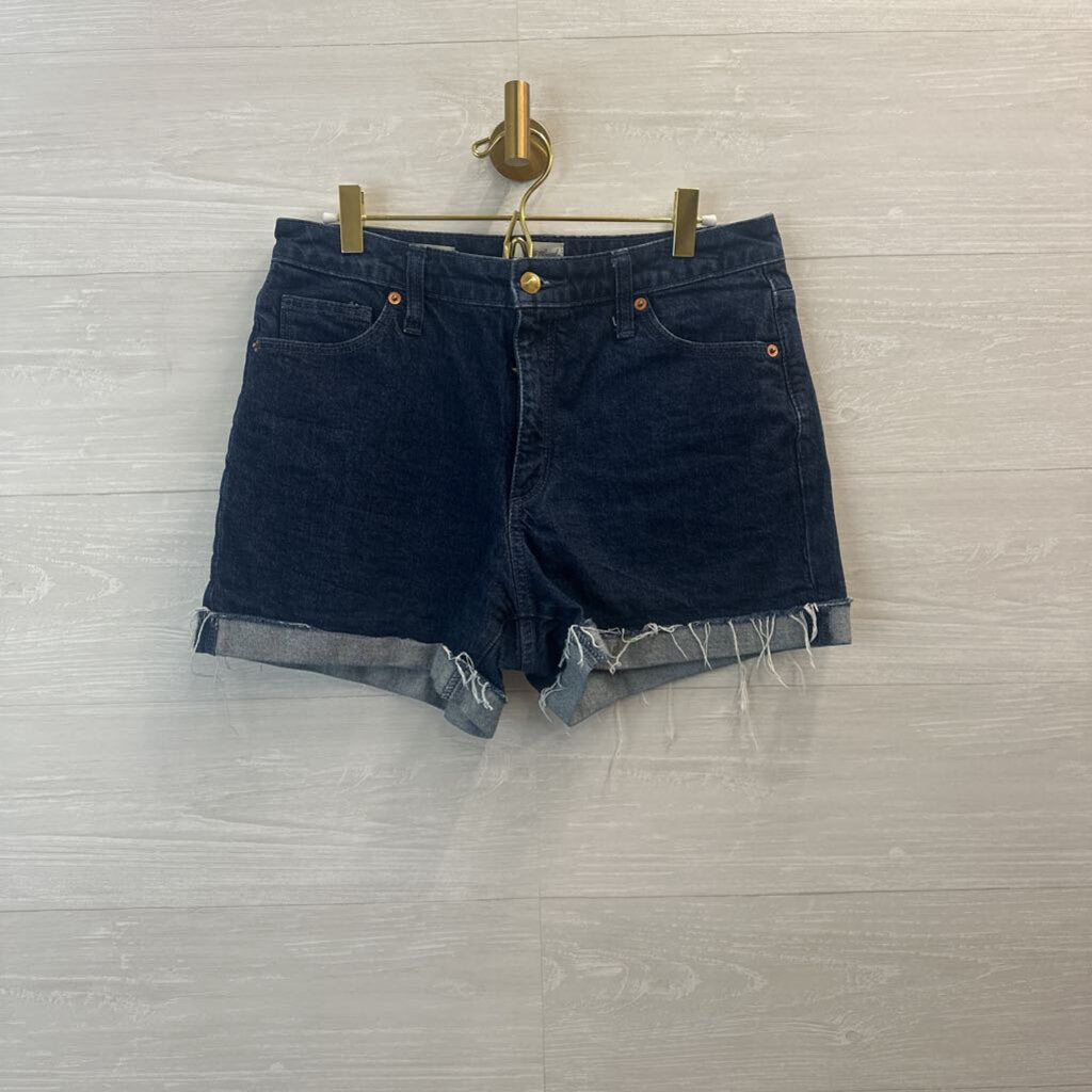 Universal Thread Dark Wash Denim Shorts 8