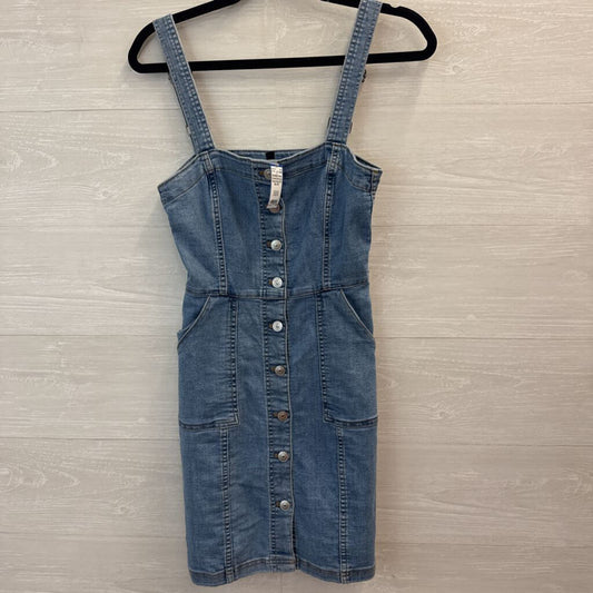 Divided Button Up Denim Dress XXS