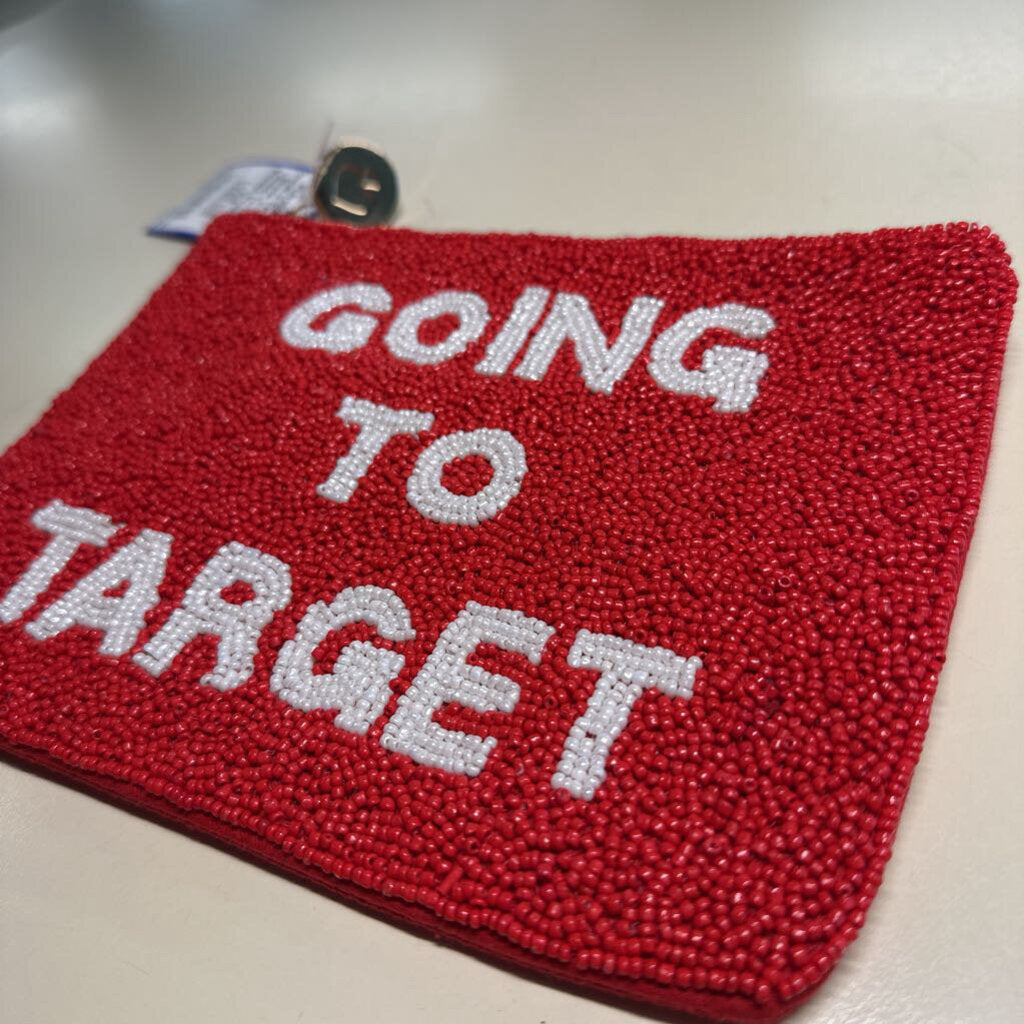 Kate Spade x Target "Going To Target" Beaded Pouch