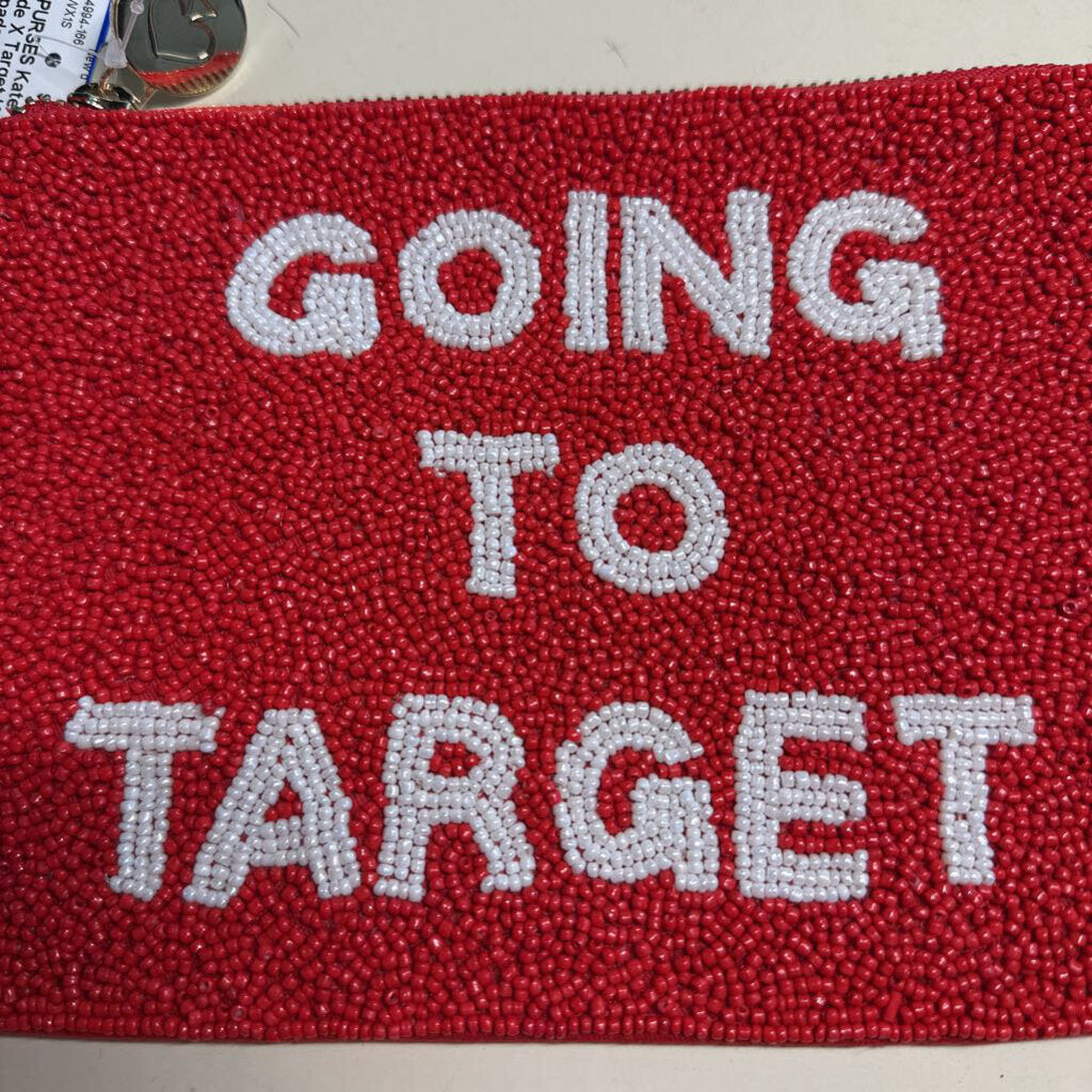 Kate Spade x Target "Going To Target" Beaded Pouch