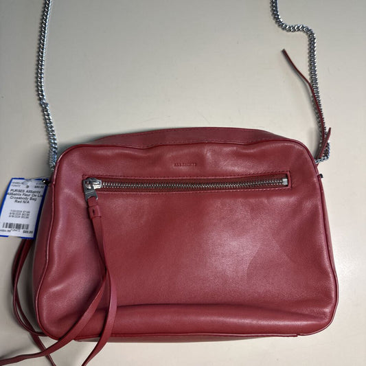 AllSaints Fleur De Lis Crossbody Bag