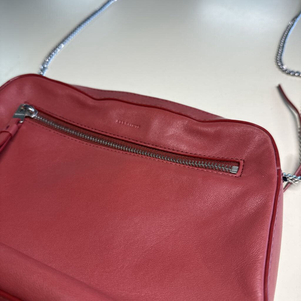 AllSaints Fleur De Lis Crossbody Bag